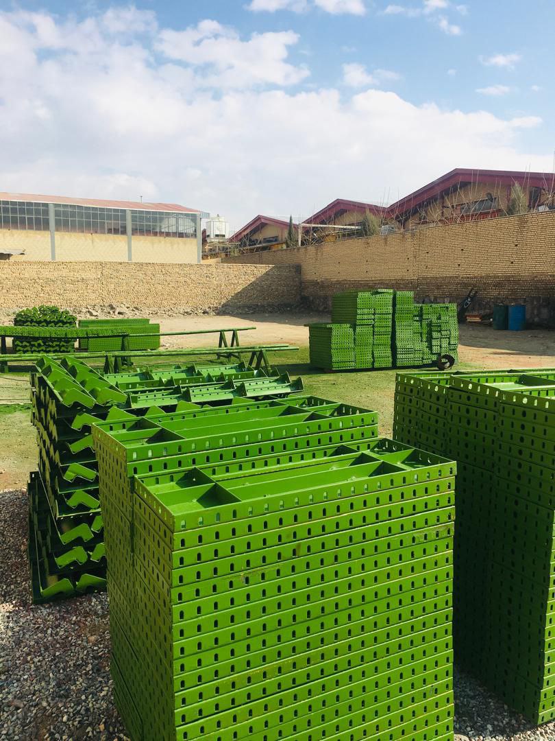 قالب بتن لبه خم یا مدولار