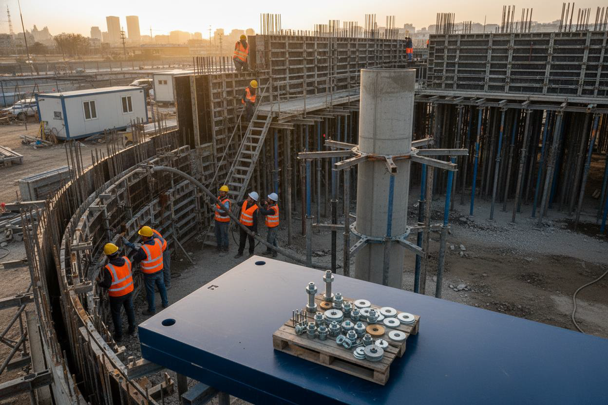 تجهیزات قالب بندی بتن