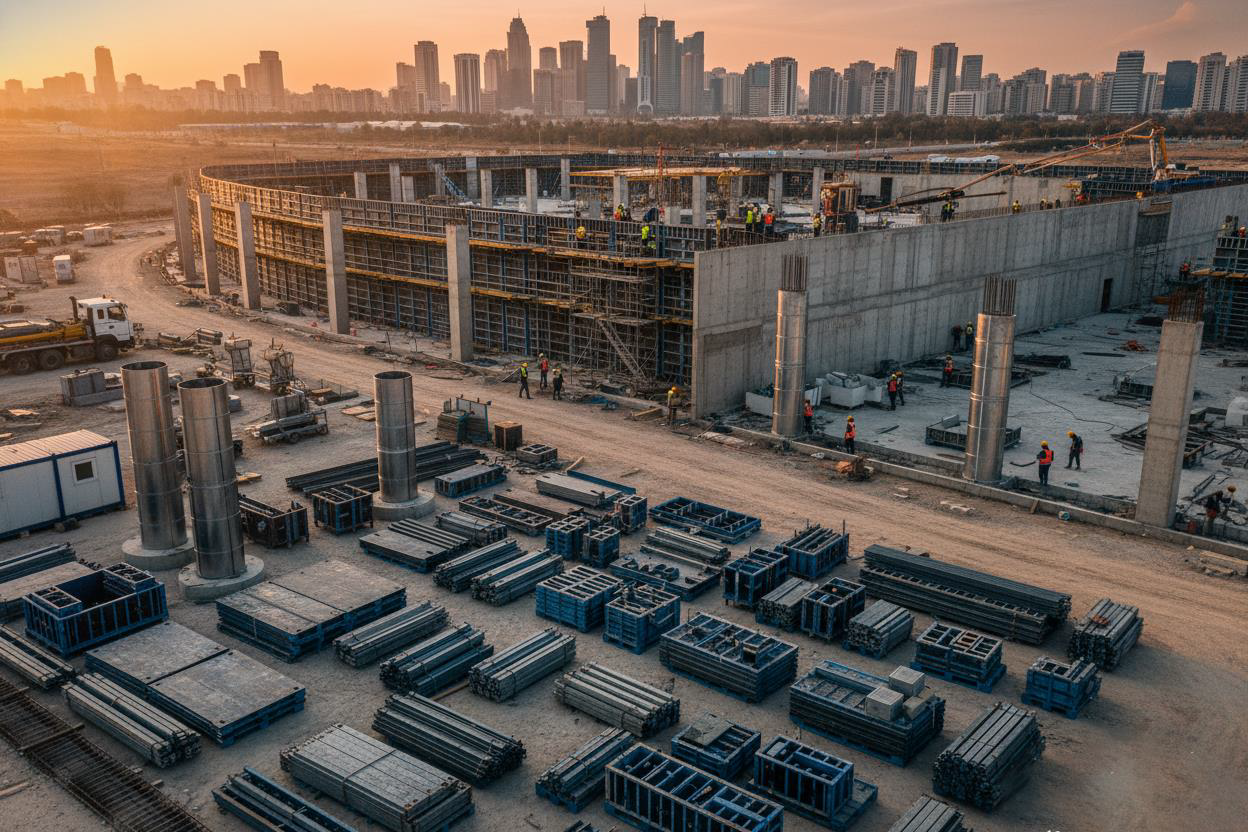 تجهیزات قالب بندی بتن