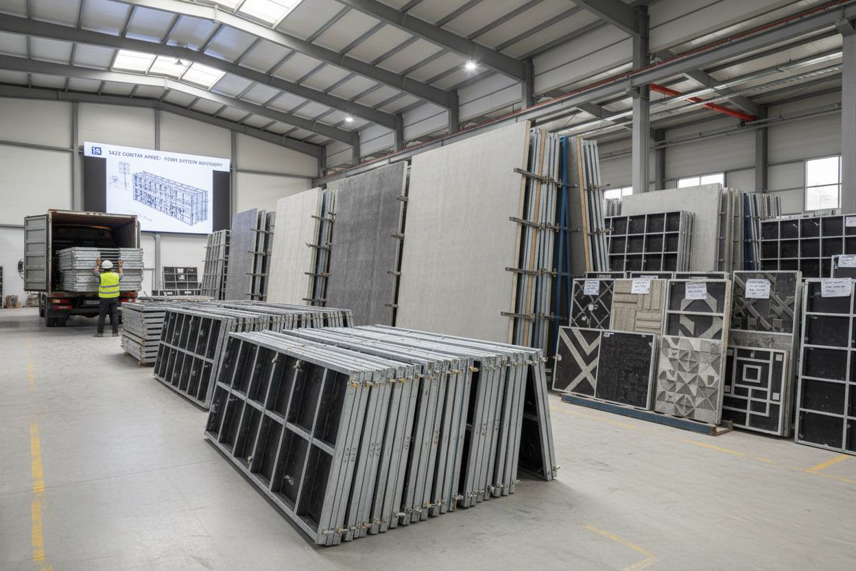 قالب بتن اکسپوز