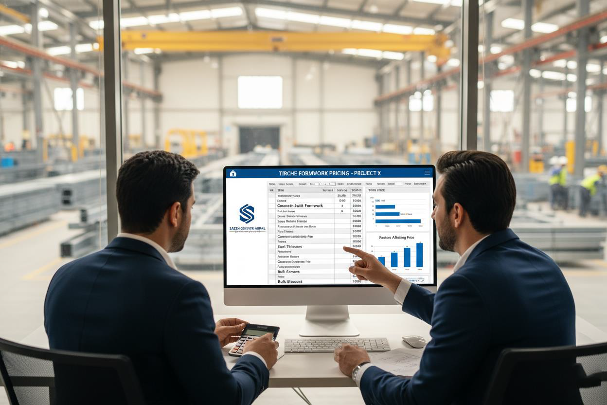 قالب تیرچه بتنی