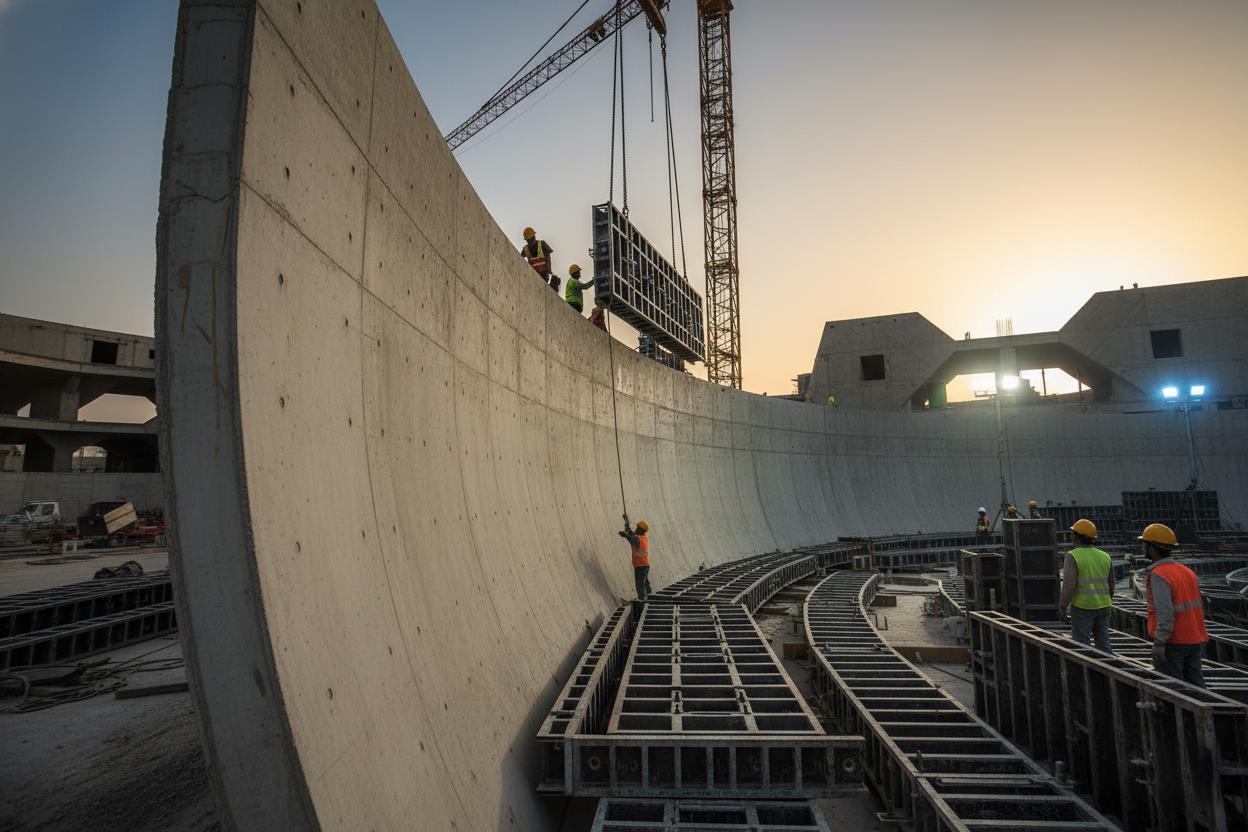 قالب بتن خاص