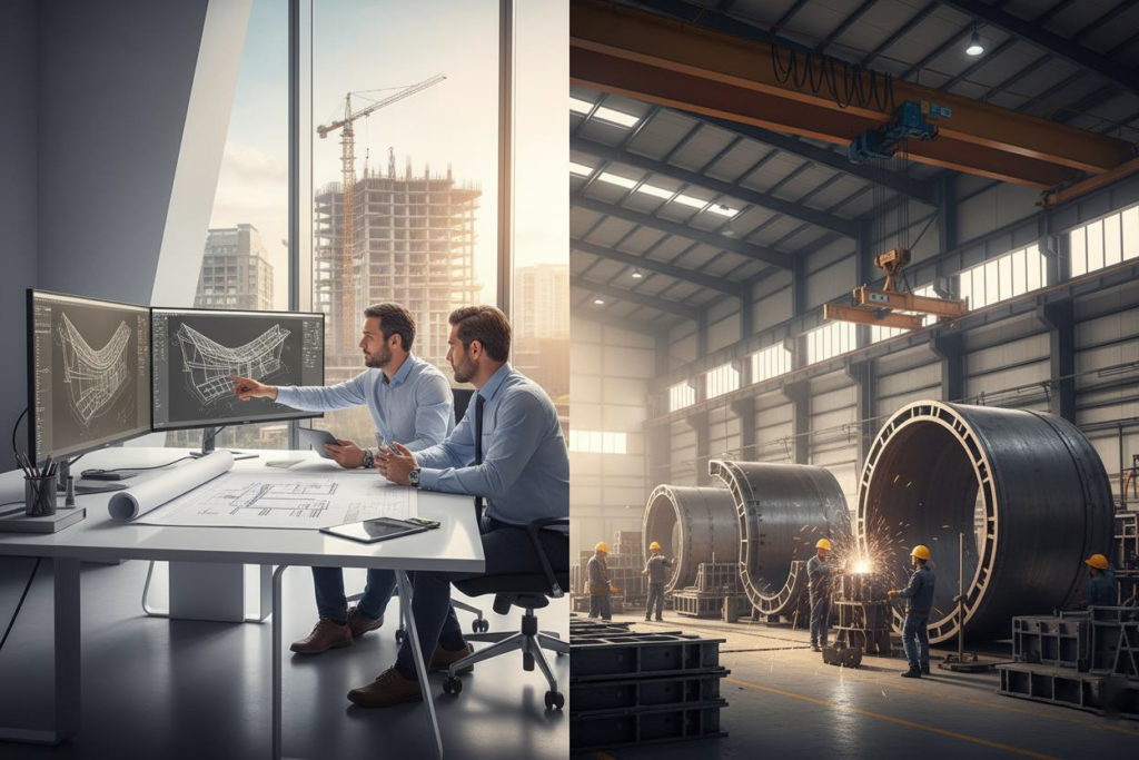 قالب بتن خاص