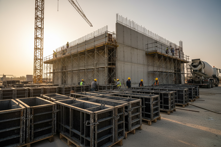 قالب فلزی بتن