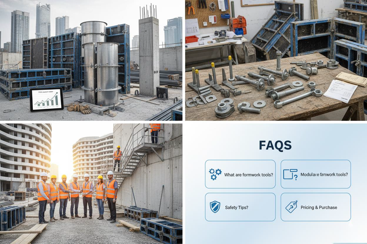 تجهیزات قالب بندی بتن