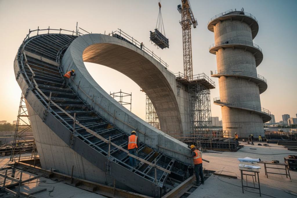 قالب بتن خاص