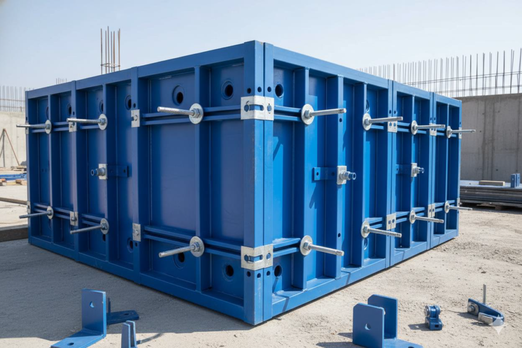 قالب بندی مخازن بتنی